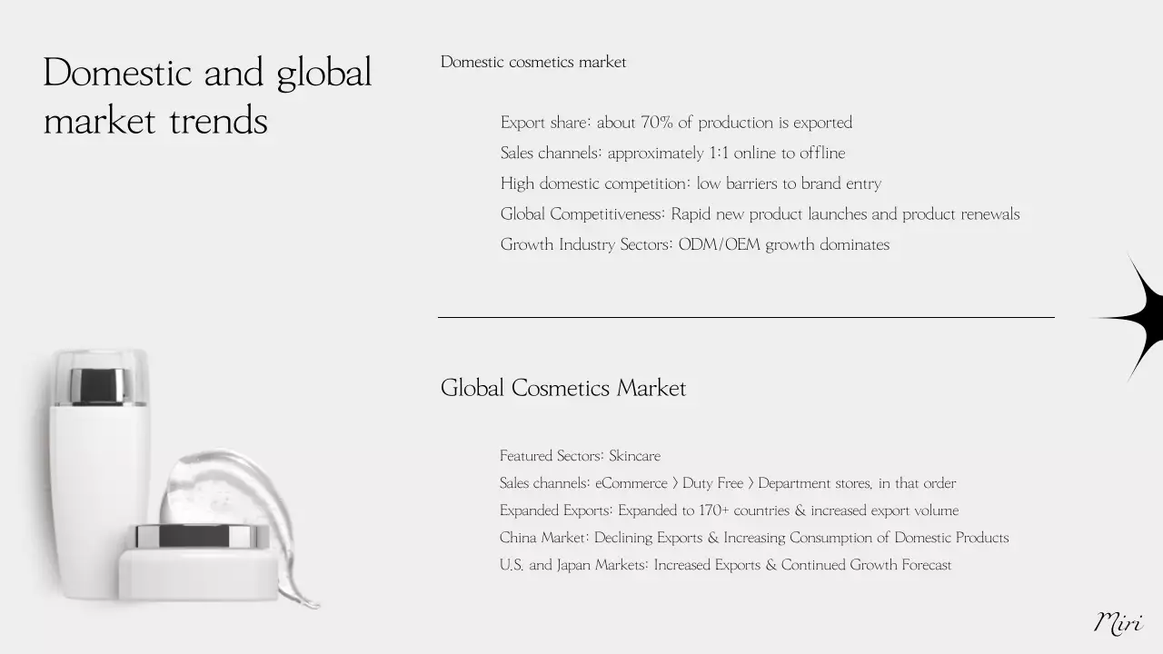 Relatório de beleza moderna cinzenta