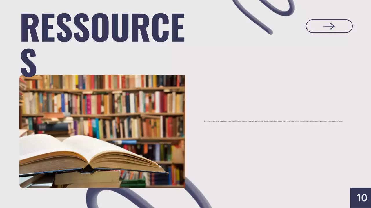 Présentation générale du projet Purple Gray Modern