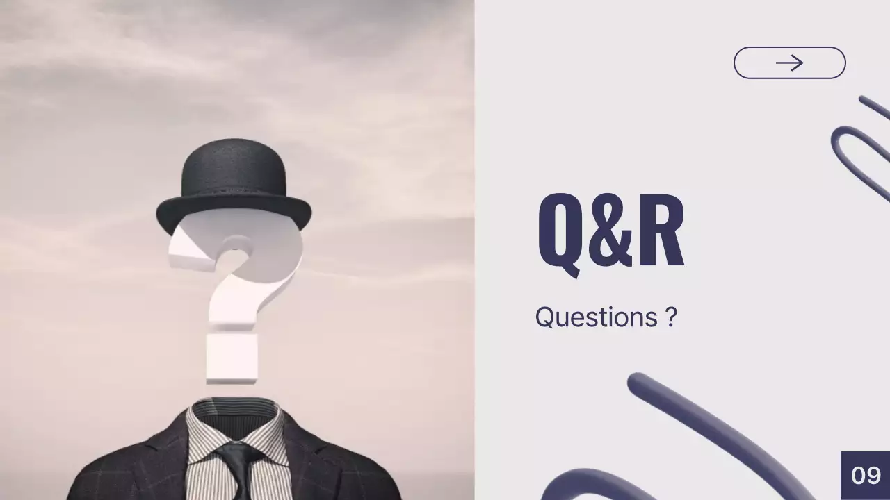 Présentation générale du projet Purple Gray Modern