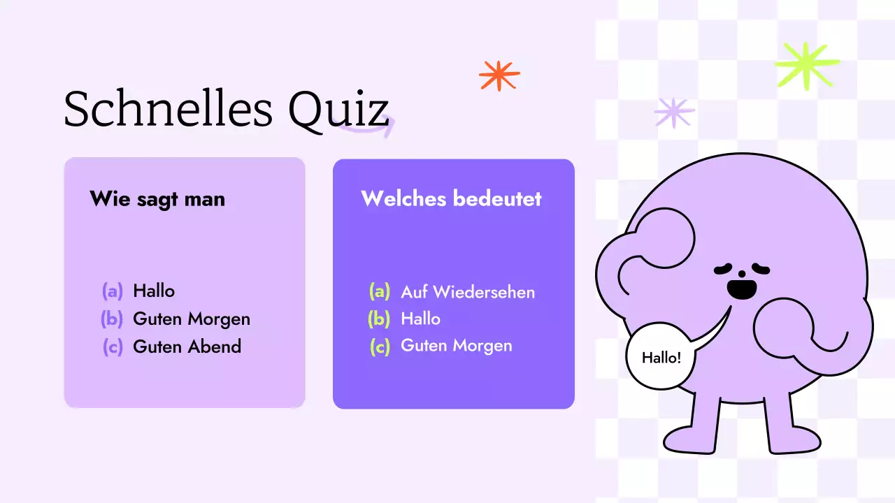 TRENDY SPASS BUNTE ILLUSTRATION SPANISCH KLASSE FÜR KINDER PRÄSENTATION