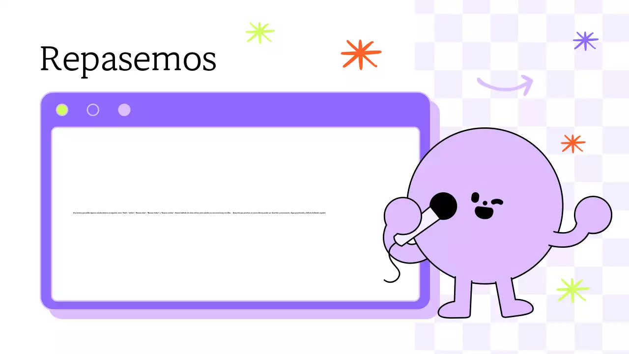 DIVERTIDA Y COLORIDA ILUSTRACIÓN DE MODA CLASE DE ESPAÑOL PARA NIÑOS PRESENTACIÓN