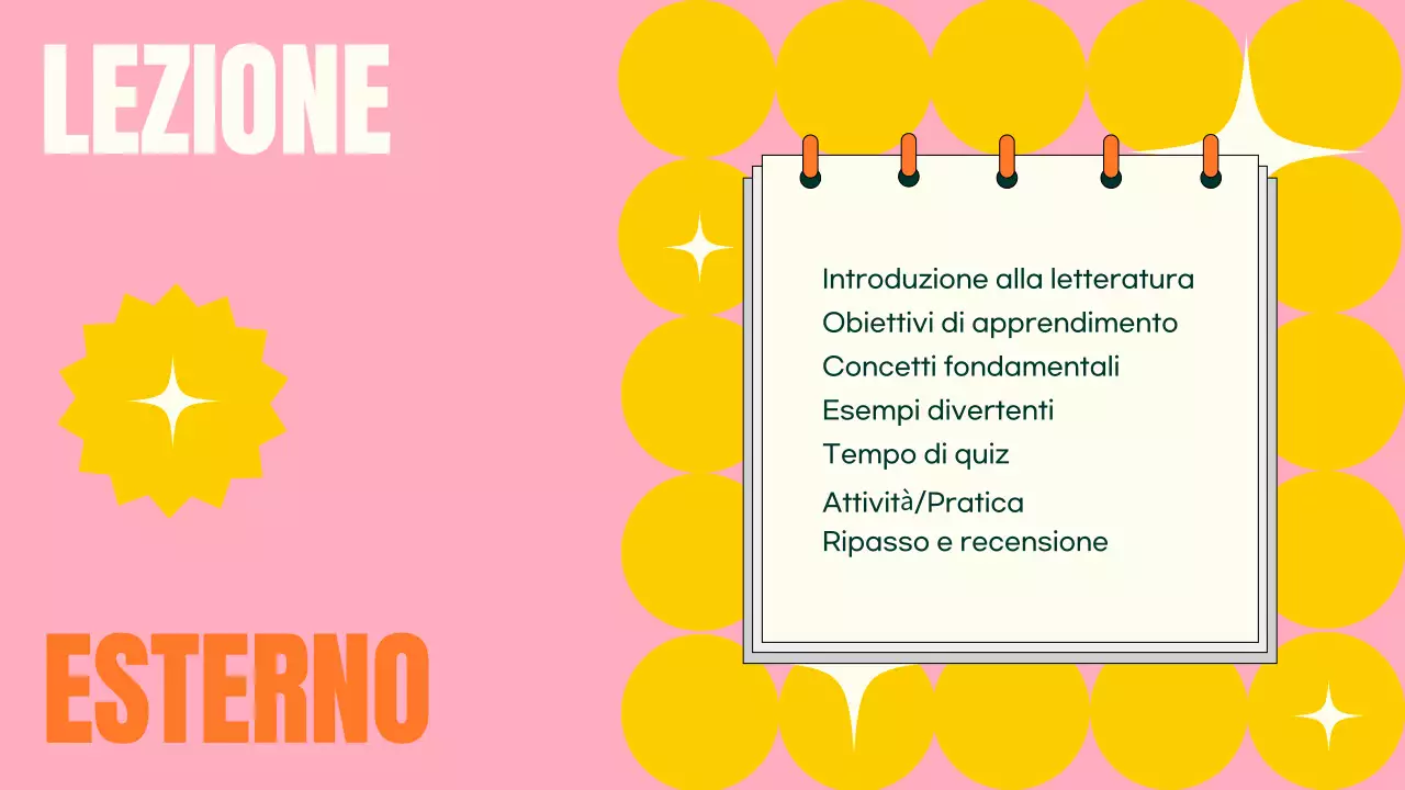 PRESENTAZIONE DI UNA LEZIONE DI LETTERATURA ALLA MODA, DIVERTENTE, AUDACE E COLORATA