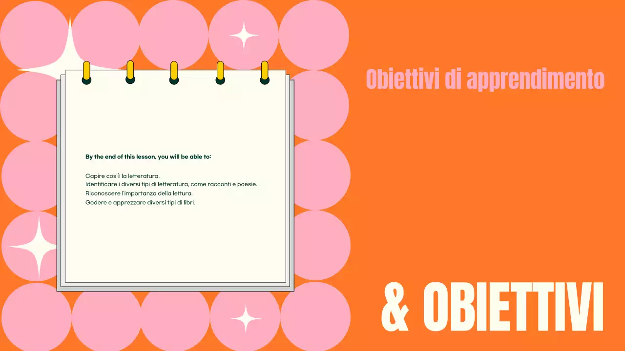 PRESENTAZIONE DI UNA LEZIONE DI LETTERATURA ALLA MODA, DIVERTENTE, AUDACE E COLORATA