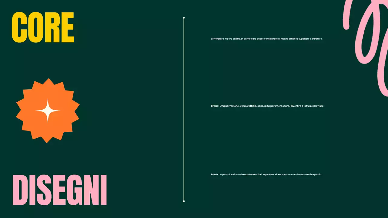 PRESENTAZIONE DI UNA LEZIONE DI LETTERATURA ALLA MODA, DIVERTENTE, AUDACE E COLORATA