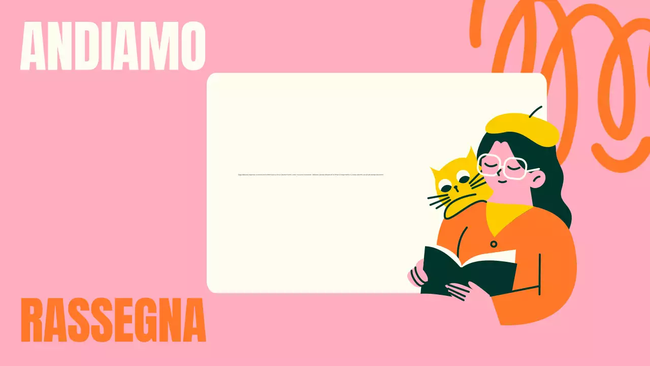 PRESENTAZIONE DI UNA LEZIONE DI LETTERATURA ALLA MODA, DIVERTENTE, AUDACE E COLORATA