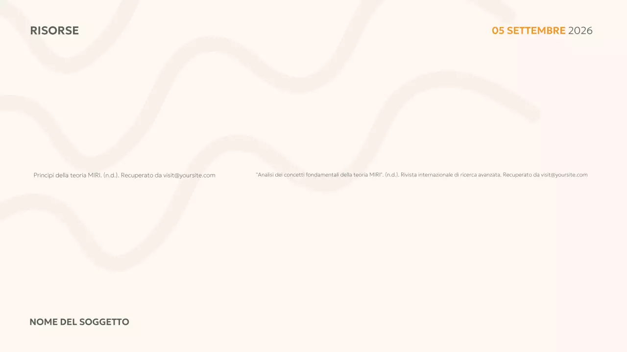 Presentazione minima del progetto Beige