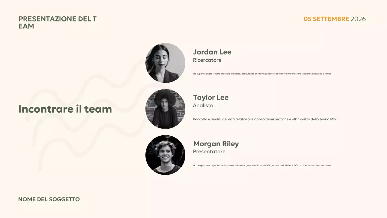 Presentazione minima del progetto Beige