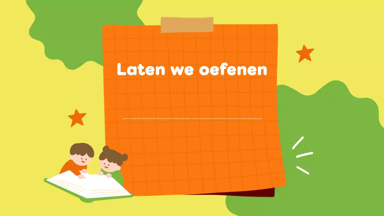 groene eenvoudige literatuurcursus