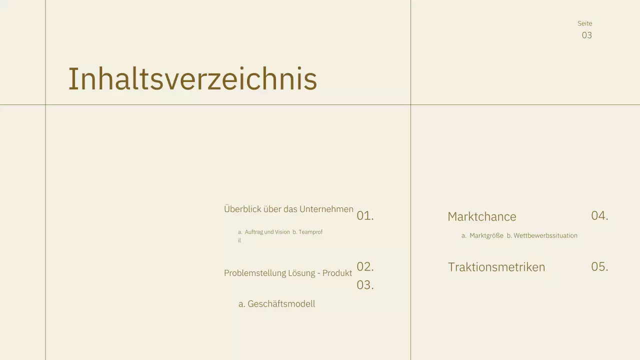 Minimalistische braune Stellplatzwerbung