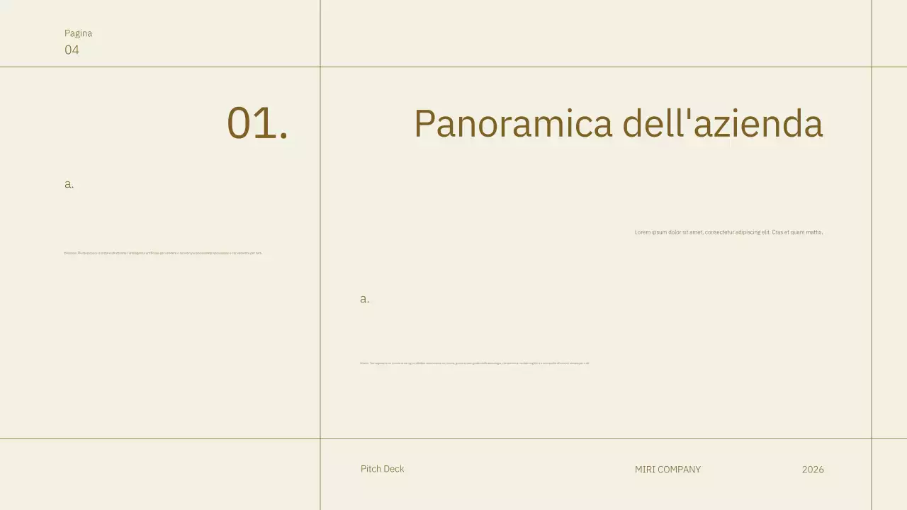 Promozione del passo minimalista marrone