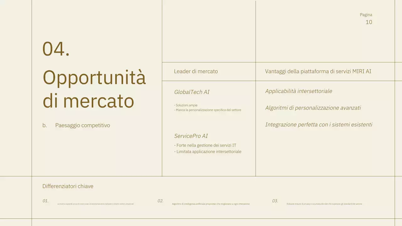 Promozione del passo minimalista marrone