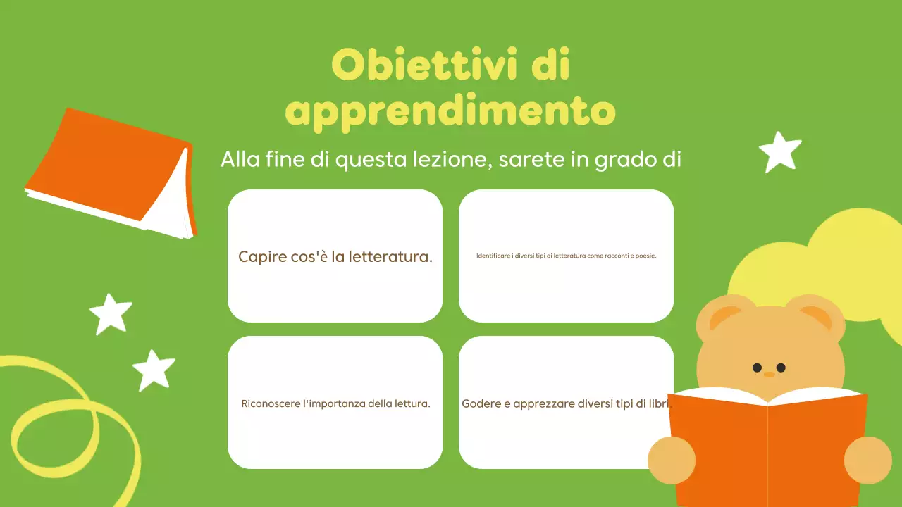 corso di letteratura verde semplice