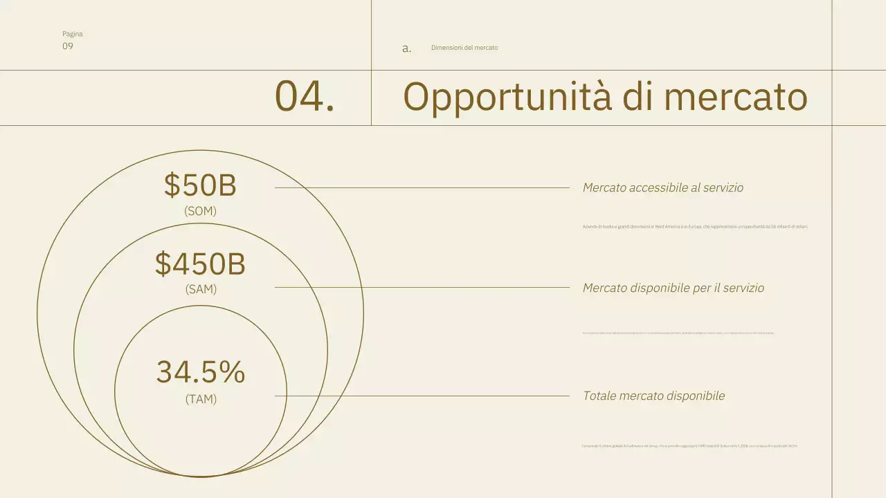 Promozione del passo minimalista marrone