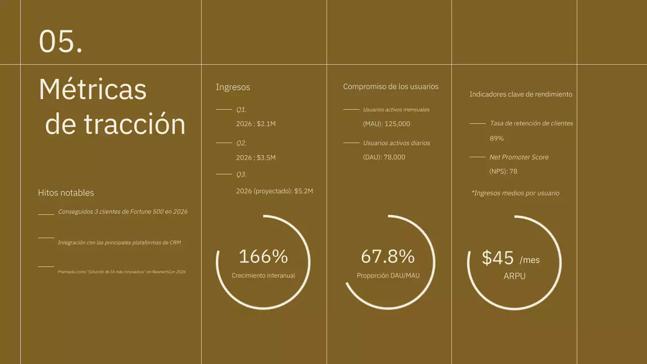 Promoción de lanzamiento minimalista marrón