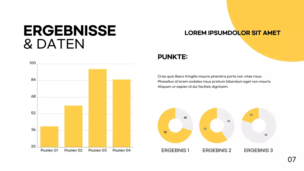 Weiß Gelb Einfach Modern Gruppenprojekt Präsentation