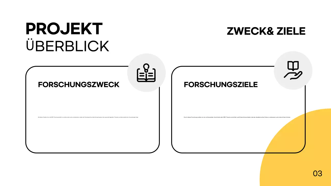 Weiß Gelb Einfach Modern Gruppenprojekt Präsentation
