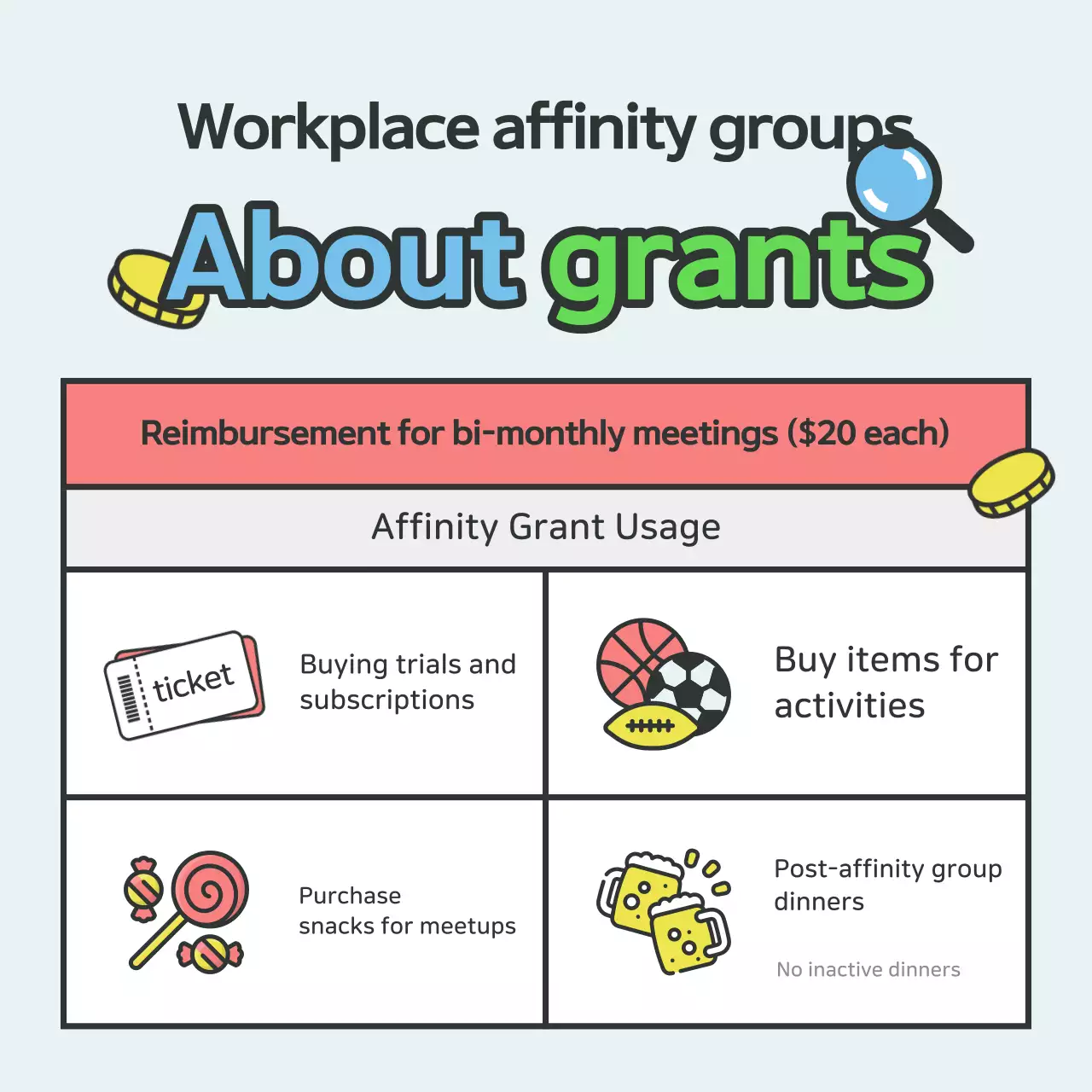 Recrutamento para um clube azul claro