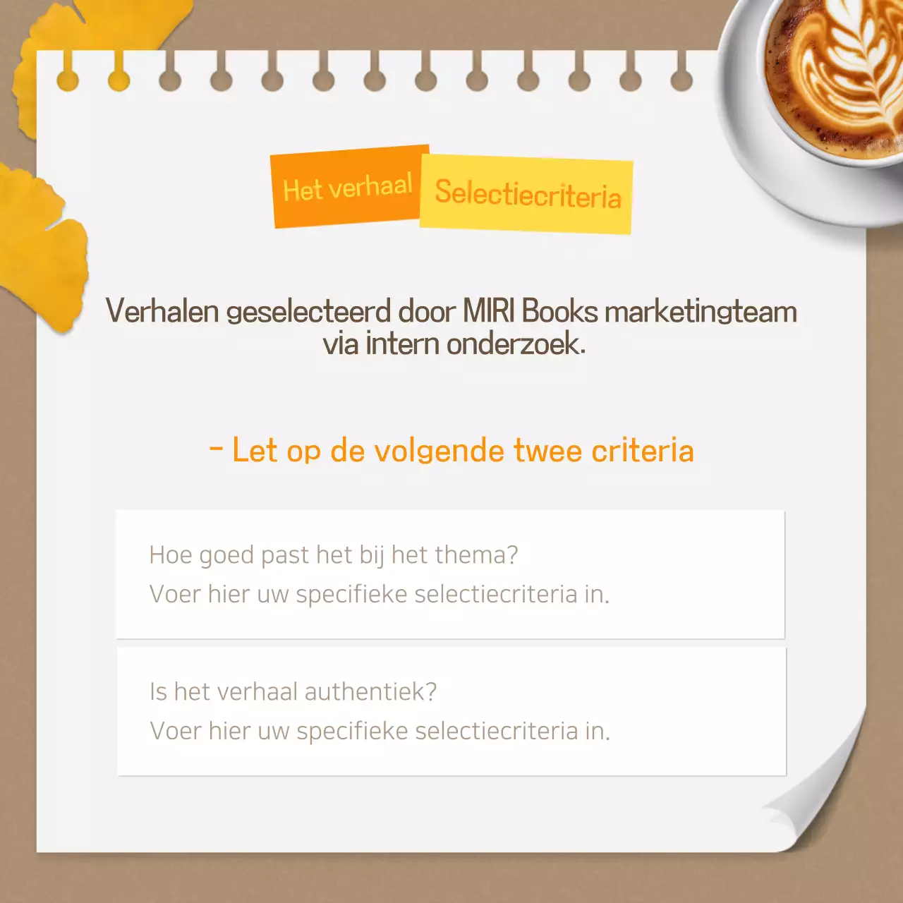 Vintage herfst evenementen in bruin