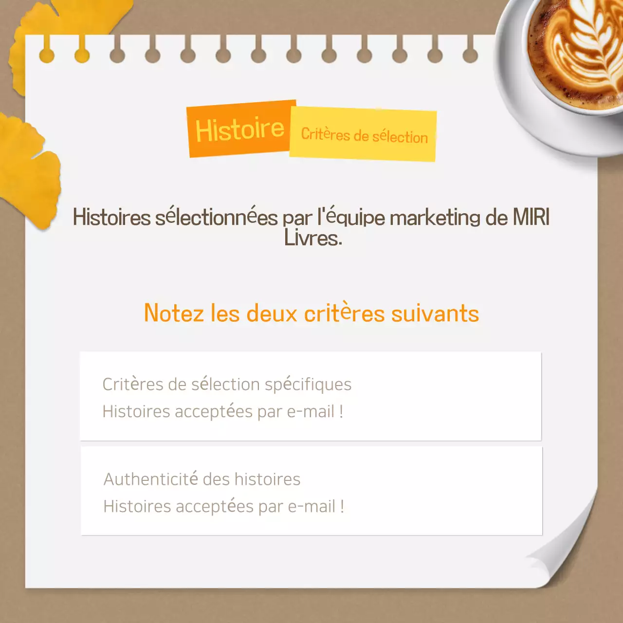 Evénements d'automne vintage en marron