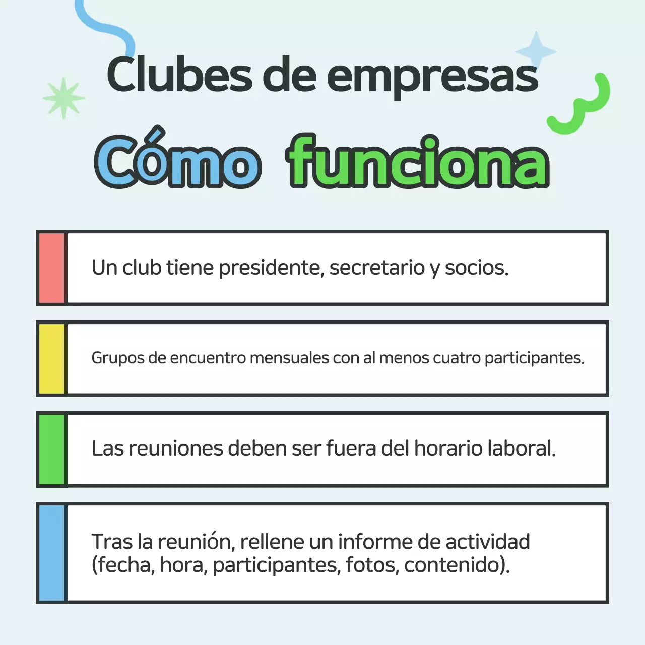 Reclutamiento para un club celeste