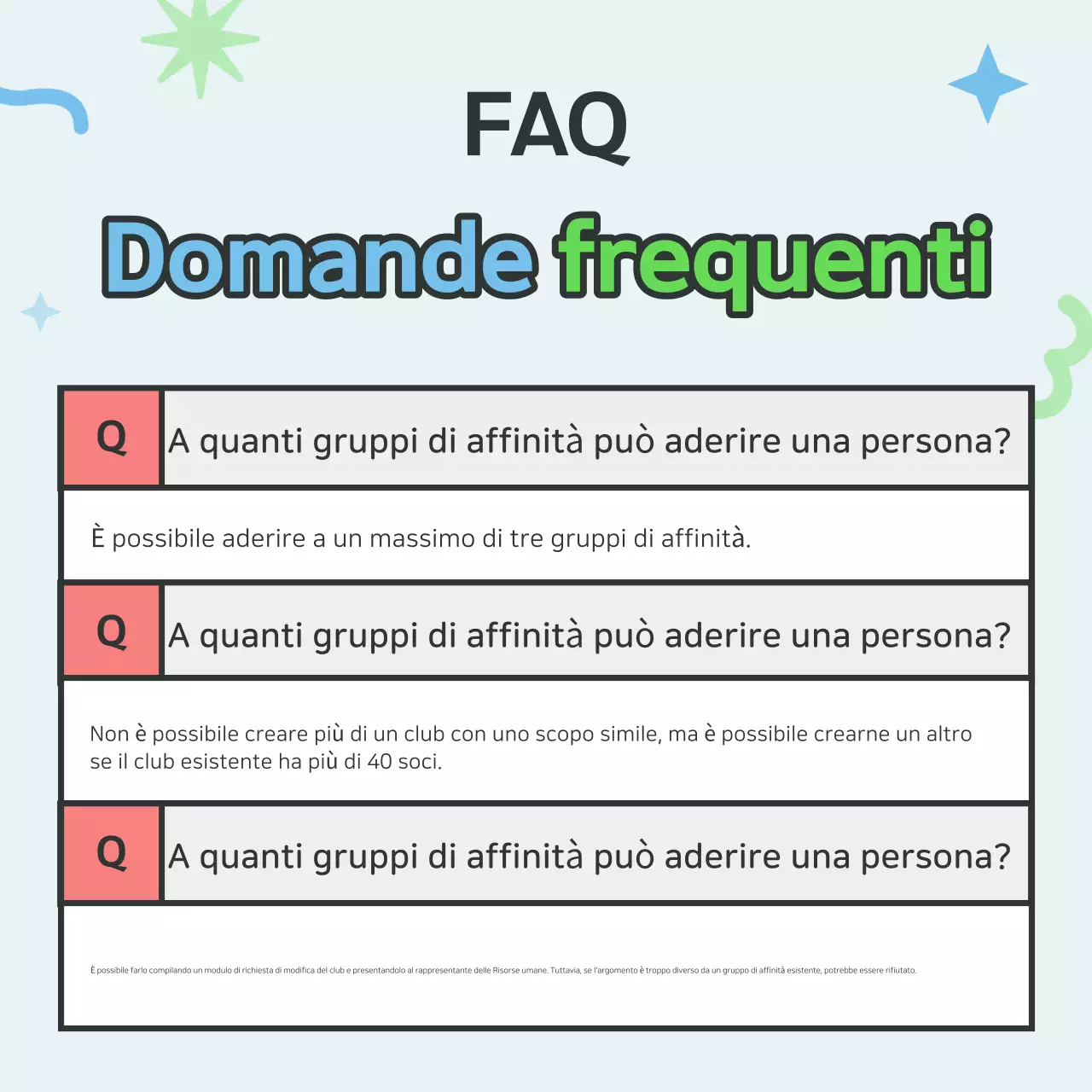 Reclutamento per un club azzurro