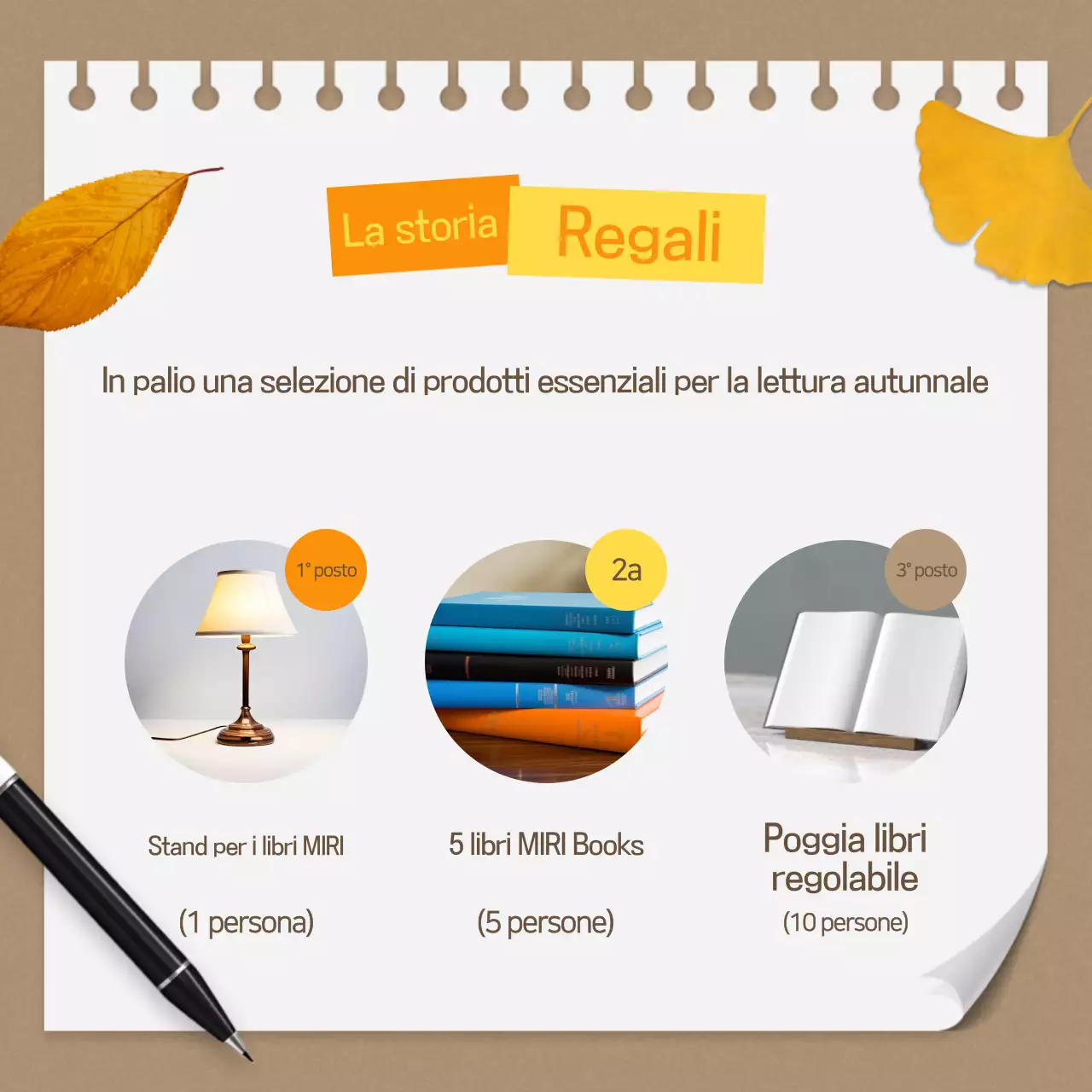 Eventi autunnali vintage in marrone