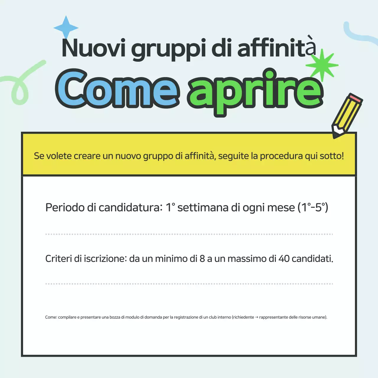 Reclutamento per un club azzurro