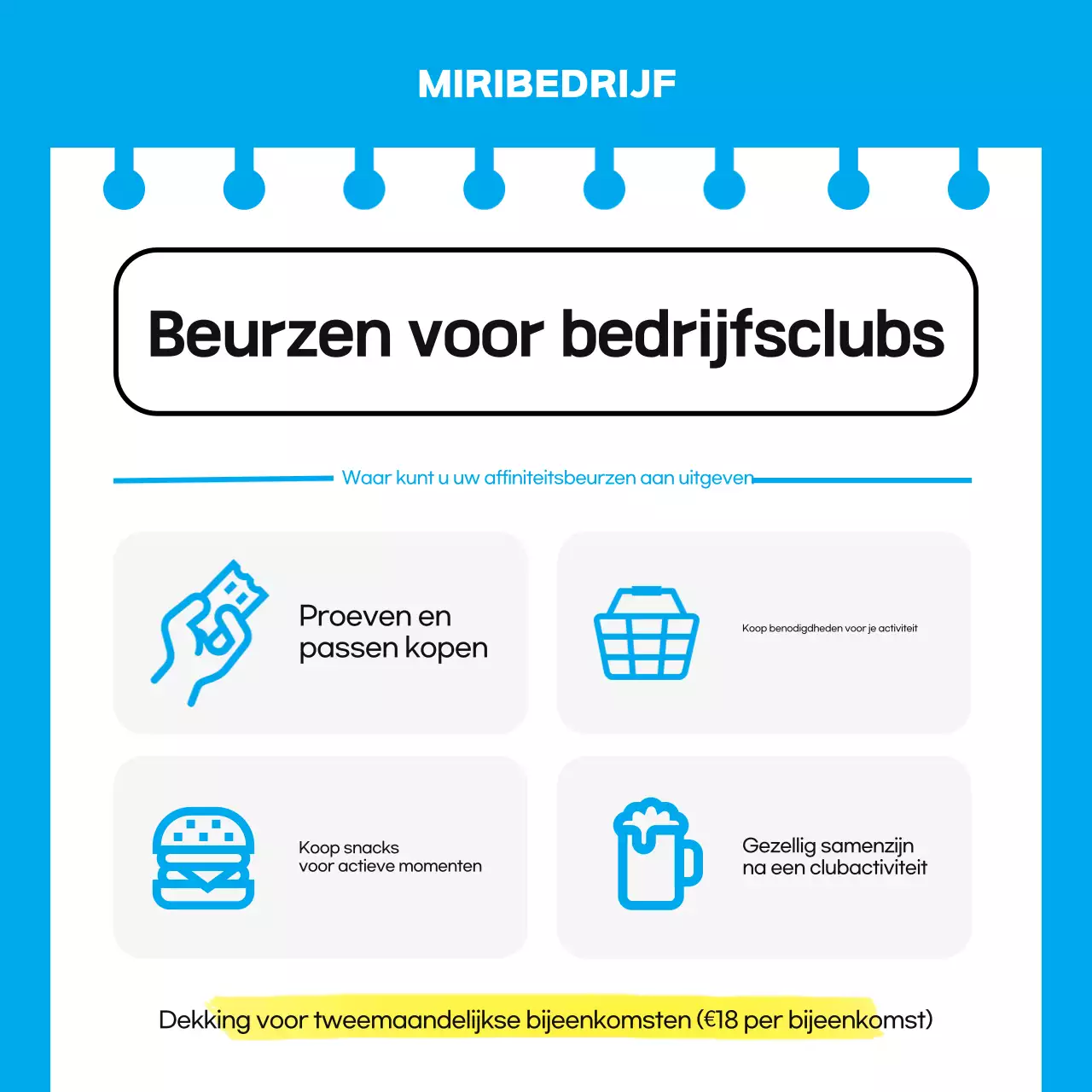 Een eenvoudige, lichtblauwe en gele gids voor affiniteitsgroepen op de werkplek