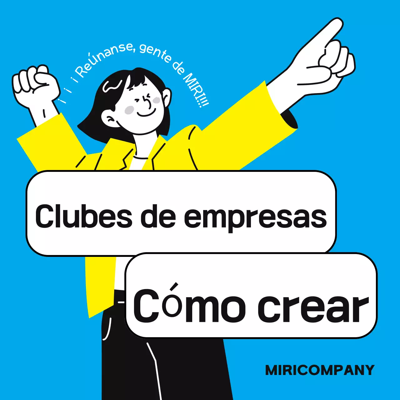 Una guía sencilla, en azul claro y amarillo, de los grupos de afinidad en el lugar de trabajo