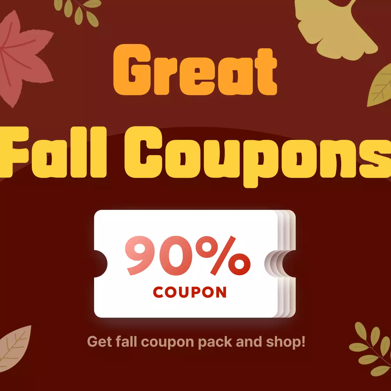 A brown and cozy sale