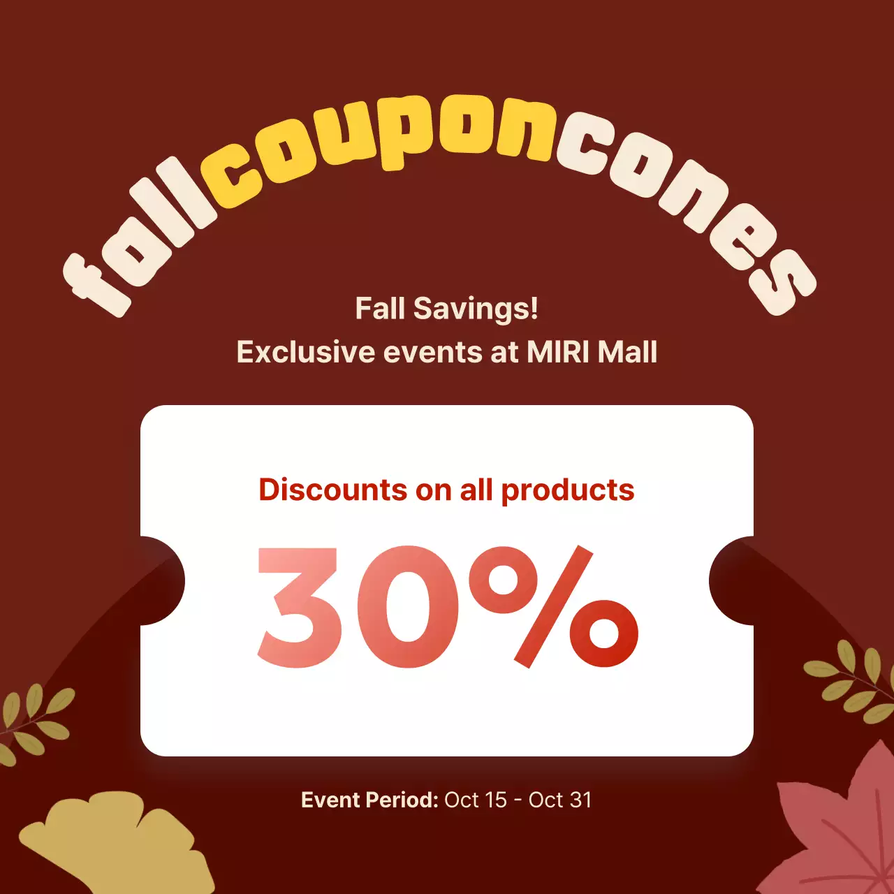 A brown and cozy sale