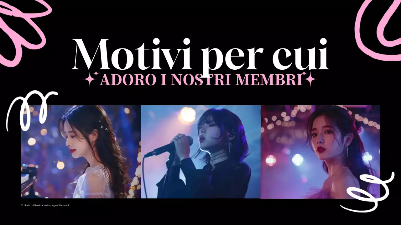 Nero Rosa Presentazione del fandom moderno