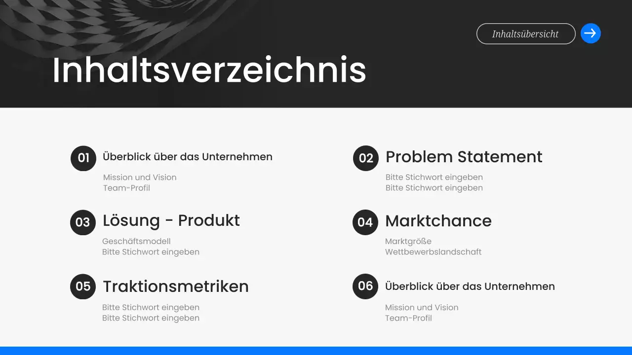 Schwarzes geometrisches Pech Promotion