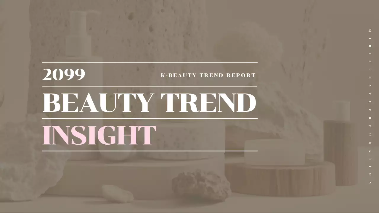 Warm beauty trends report in yellows and beiges
