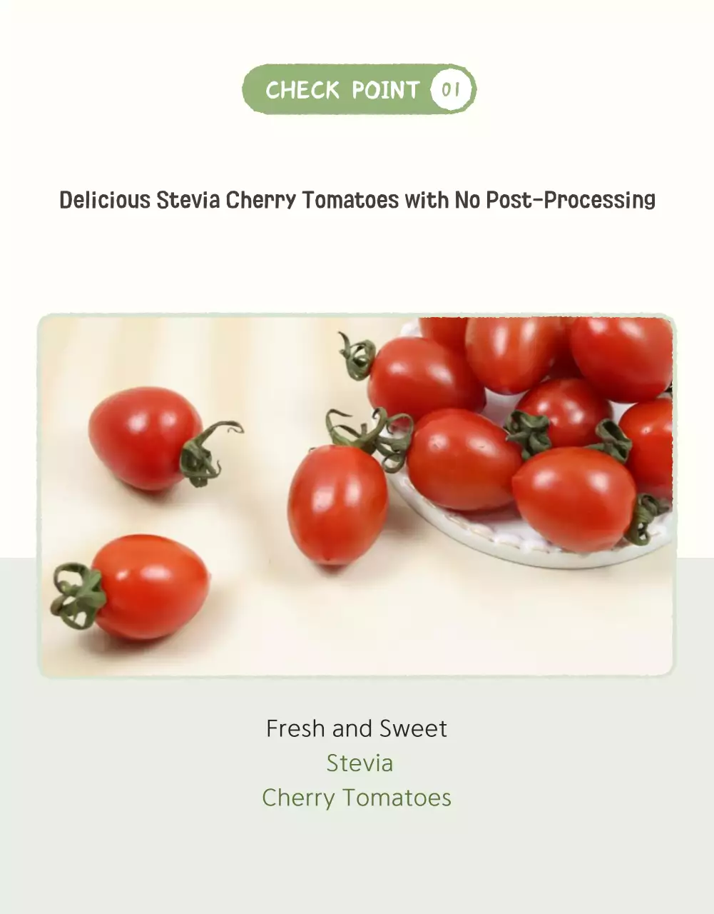 Khuyến mãi bán cà chua bi dễ thương của Ivory và Yeondu