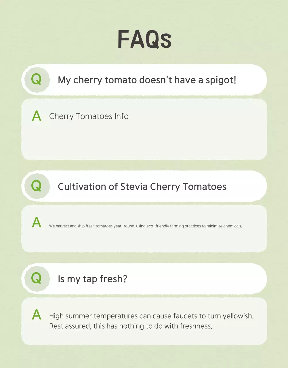 Khuyến mãi bán cà chua bi dễ thương của Ivory và Yeondu