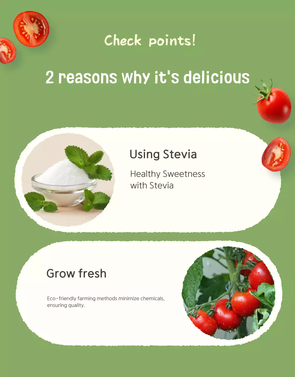 Khuyến mãi bán cà chua bi dễ thương của Ivory và Yeondu