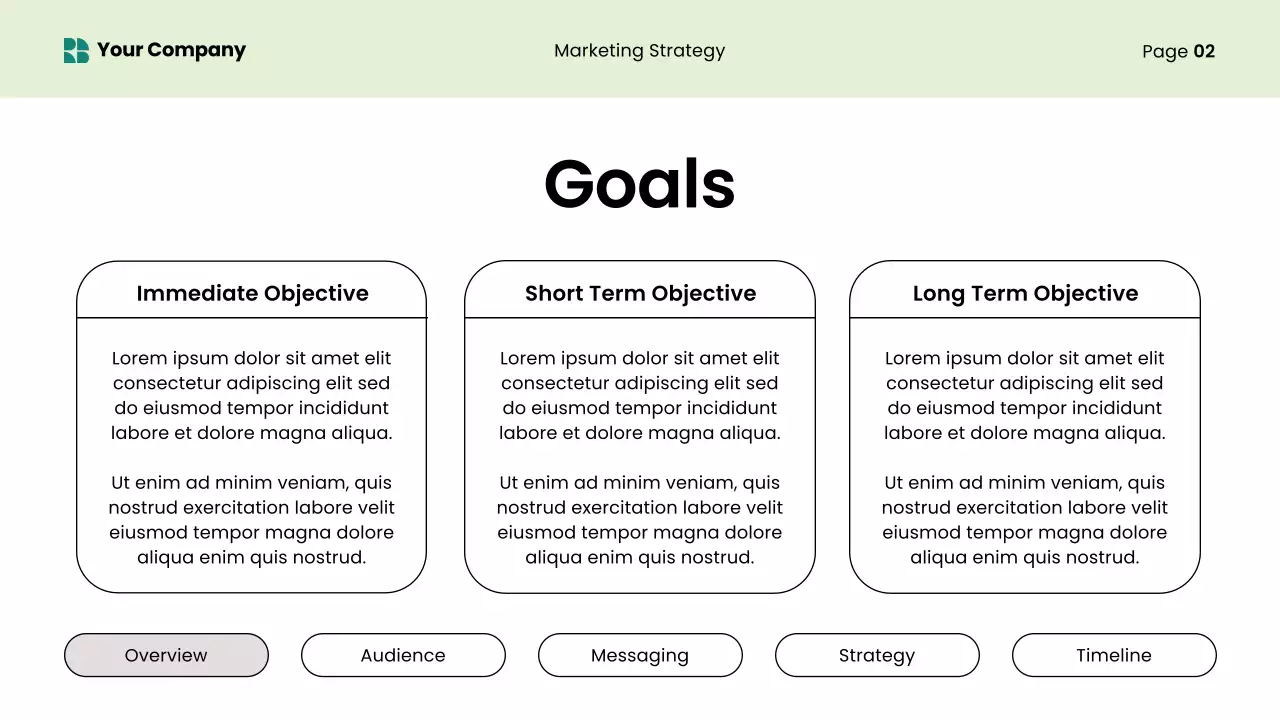Green Modern Content Marketing Strategy Presentation