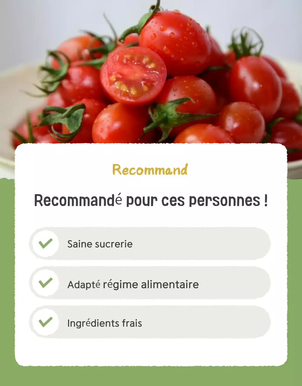 Promouvoir la vente des tomates cerises Ivory et Lotus beautiful