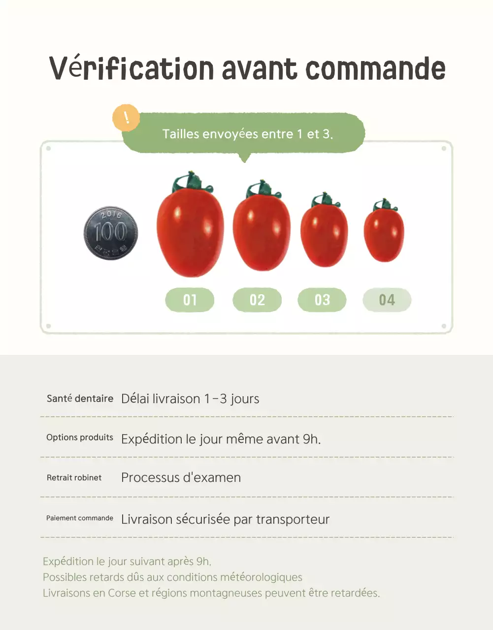 Promouvoir la vente des tomates cerises Ivory et Lotus beautiful