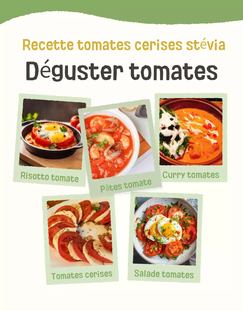 Promouvoir la vente des tomates cerises Ivory et Lotus beautiful