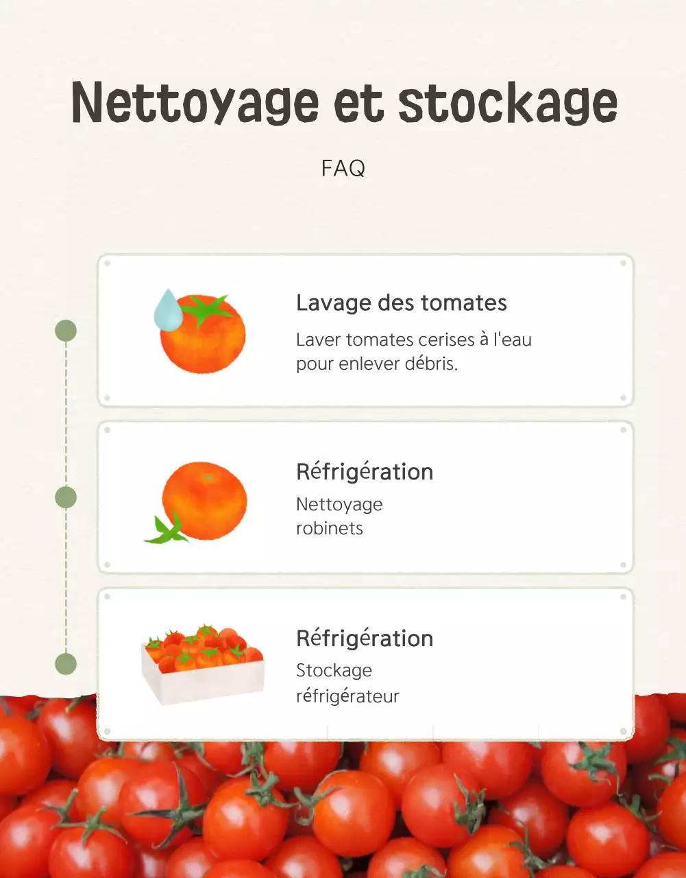 Promouvoir la vente des tomates cerises Ivory et Lotus beautiful