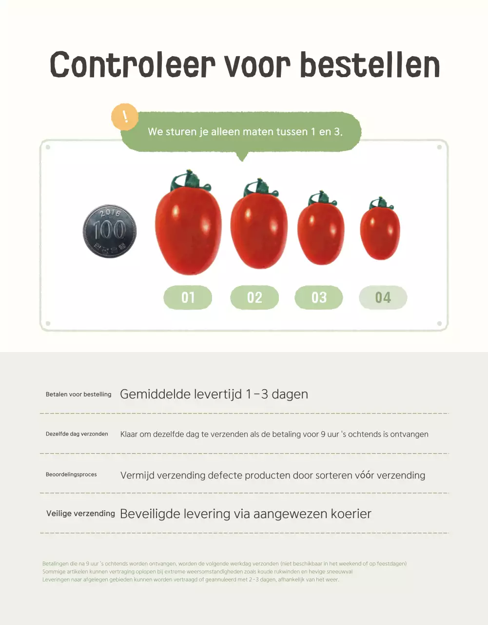 De verkoop van Ivory en Lotus prachtige kerstomaten promoten