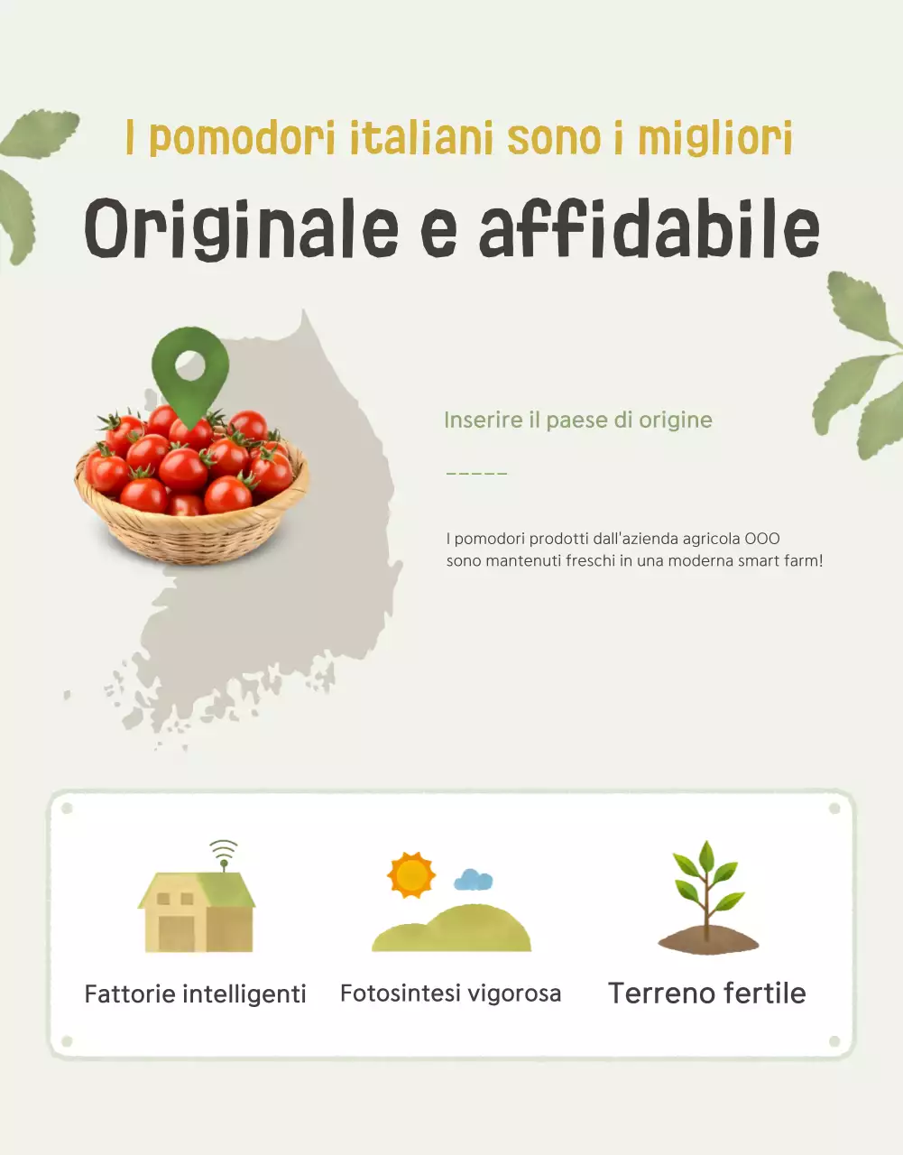 Promozione della vendita dei pomodori ciliegini Ivory e Lotus beautiful