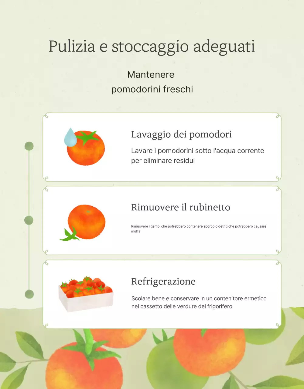 Promozione della vendita di pomodori ciliegini semplici in Ivory e Lotus