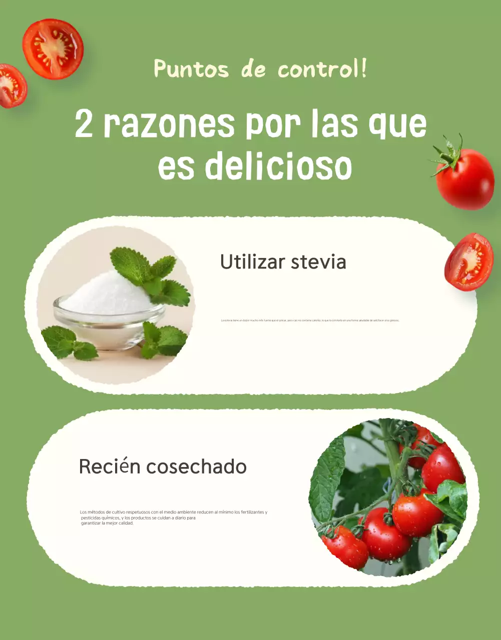 Promoción de la venta de tomates cherry de las variedades Ivory y Lotus beautiful