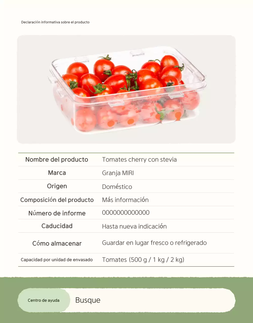 Promoción de la venta de tomates cherry de las variedades Ivory y Lotus beautiful
