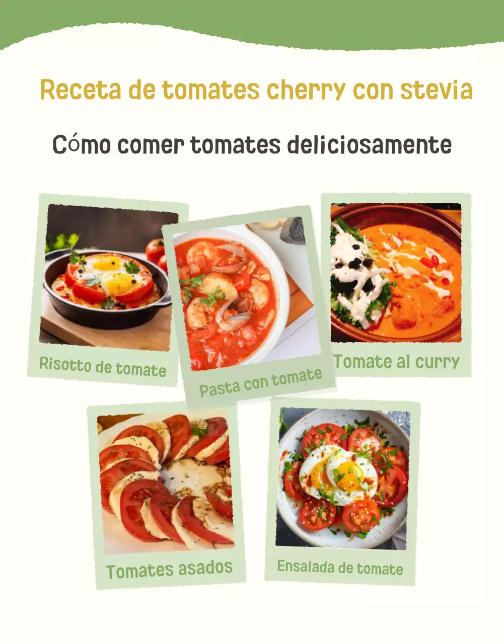 Promoción de la venta de tomates cherry de las variedades Ivory y Lotus beautiful