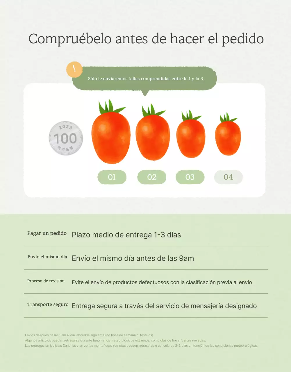 Promoción de la venta de tomates cherry simples en Ivory y Lotus