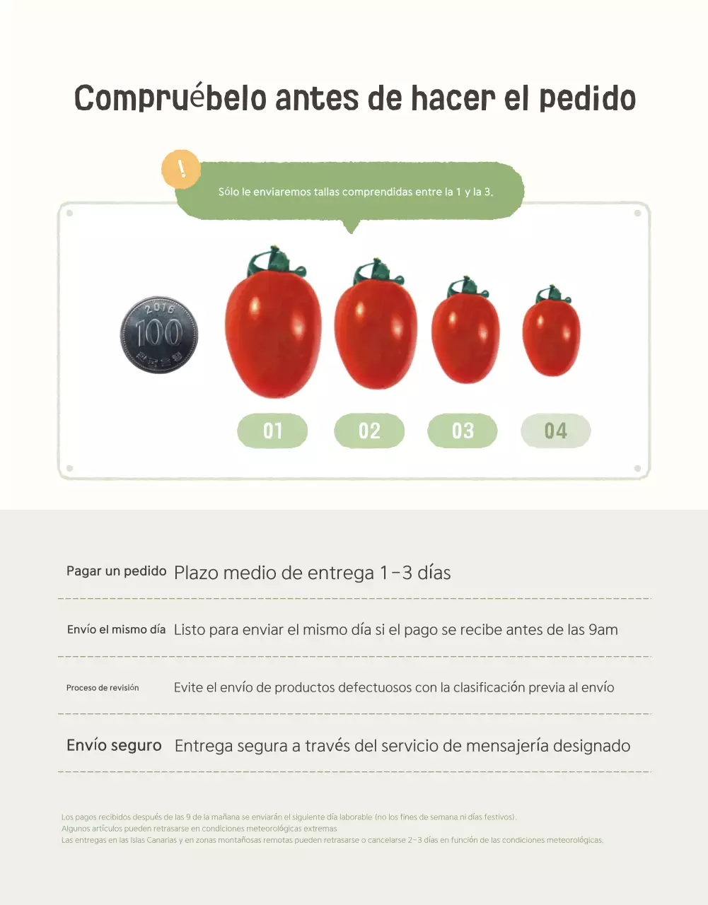 Promoción de la venta de tomates cherry de las variedades Ivory y Lotus beautiful